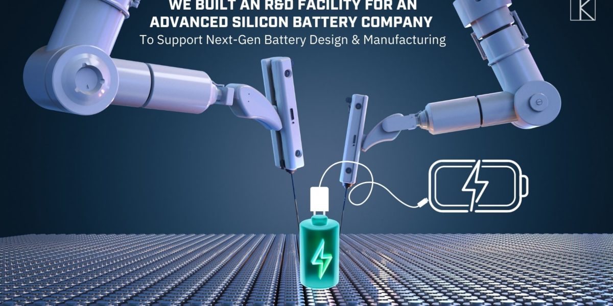 Advanced Silicon Battery R&D Facility